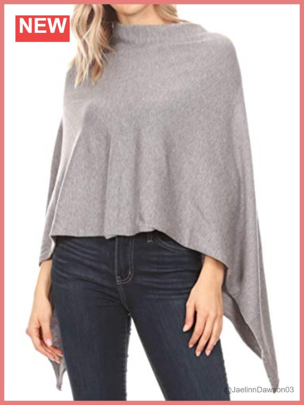Super Soft Lightweight Cape Poncho Blanket Shawl Pullover One Size